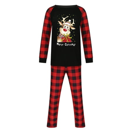Christmas Matching Family Pajamas Women Men Plaid Deer Cotton Pjs Elk Clothes Sleepwear
Christmas Matching Family Pajamas Women Men Plaid Deer Cotton Pjs Elk Clothes Sleepwear