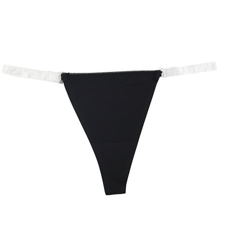 IROINNID T-String Underwear For Women High-Cut Sexy Breathable Low Waist Panties Solid Color Invisible Panties
IROINNID T-String Underwear For Women High-Cut Sexy Breathable Low Waist Panties Solid Color Invisible Panties