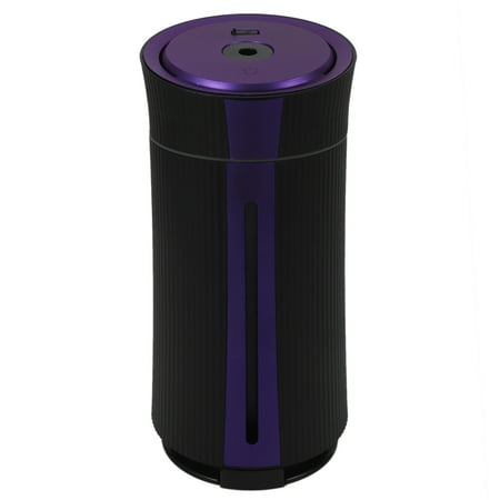 Household Mute Large Spray USB Humidifier Black-Purple 
Household Mute Large Spray USB Humidifier Black-Purple