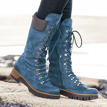 Yinguo Women s Vintage Lace Up Round Toe Keep Warm Middle Cowboy Boots For Women Shoes
Yinguo Women s Vintage Lace Up Round Toe Keep Warm Middle Cowboy Boots For Women Shoes