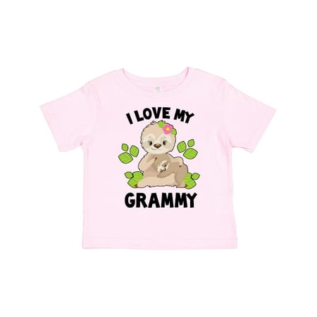 Inktastic Cute Sloth I Love My Grammy with Green Leaves Boys or Girls Toddler T-Shirt
Inktastic Cute Sloth I Love My Grammy with Green Leaves Boys or Girls Toddler T-Shirt