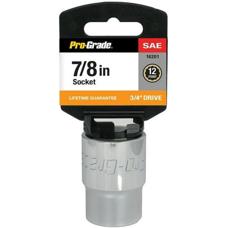 Pro-Grade 16201 0.75 Drive x 0.87 in. 12 Point Socket