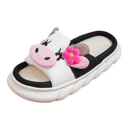 OJSFQUFP Slippers for Women Trendy And Fashionable Appliqué Thick Soled Slippers for Men And Women Soft Plush Warm Slippers Comfy Slippers White 36 
OJSFQUFP Slippers for Women Trendy And Fashionable Appliqué Thick Soled Slippers for Men And Women Soft Plush Warm Slippers Comfy Slippers White 36