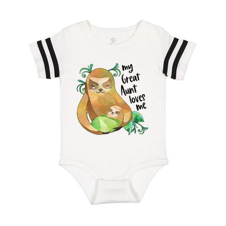 Inktastic My Great Aunt Loves Me Cute Sloth and Baby Gift Baby Boy or Baby Girl Bodysuit
Inktastic My Great Aunt Loves Me Cute Sloth and Baby Gift Baby Boy or Baby Girl Bodysuit