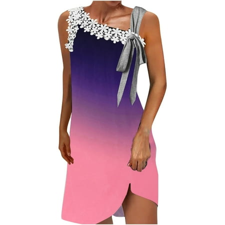 Juebong Women s Summer Fashion Printed Round Neck Collar Sleeveless Off Shoulder Dress
Juebong Women s Summer Fashion Printed Round Neck Collar Sleeveless Off Shoulder Dress