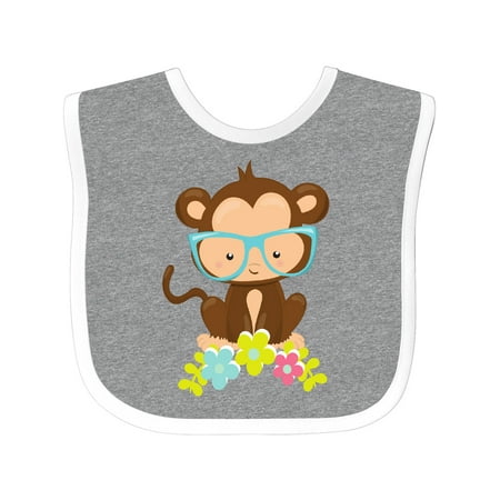 Inktastic Hipster Monkey Monkey with Glasses Flowers Gift Baby Boy or Baby Girl Bib
Inktastic Hipster Monkey Monkey with Glasses Flowers Gift Baby Boy or Baby Girl Bib