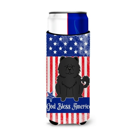 Carolines Treasures BB3138MUK Patriotic USA Chow Chow Black Michelob Ultra Hugger for slim cans Slim Can multicolor
Carolines Treasures BB3138MUK Patriotic USA Chow Chow Black Michelob Ultra Hugger for slim cans Slim Can multicolor