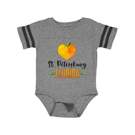 Inktastic St. Petersburg Florida Orange in Heart Boys or Girls Baby Bodysuit
Inktastic St. Petersburg Florida Orange in Heart Boys or Girls Baby Bodysuit
