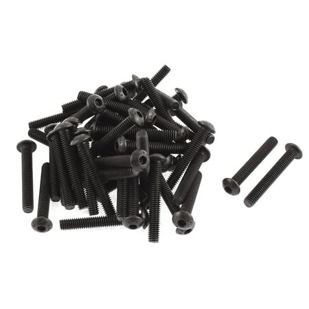 M4x28mm Thread 10.9 Alloy Steel Button Head Hex Socket Cap Screw Bolt 50pcs 
M4x28mm Thread 10.9 Alloy Steel Button Head Hex Socket Cap Screw Bolt 50pcs