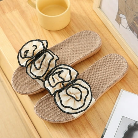〖Yilirongyumm〗 Beige 37 Slippers For Women Fashion Floral Women s Beach On Slippers Indoor Home Slip Shoes Women s Slipper
〖Yilirongyumm〗 Beige 37 Slippers For Women Fashion Floral Women s Beach On Slippers Indoor Home Slip Shoes Women s Slipper