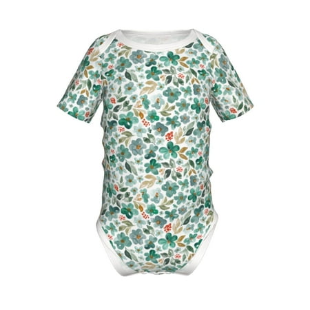 Yiaed Floral In Teal Print Infant Climbing Short Sleeve Onesie One-Piece Baby Bodysuit Clothes 0-12 Months -12 Months
Yiaed Floral In Teal Print Infant Climbing Short Sleeve Onesie One-Piece Baby Bodysuit Clothes 0-12 Months -12 Months