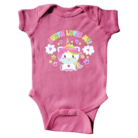 Inktastic Auntie Loves Me with Cute Rainbow Unicorn Gift Baby Boy or Baby Girl Bodysuit
Inktastic Auntie Loves Me with Cute Rainbow Unicorn Gift Baby Boy or Baby Girl Bodysuit