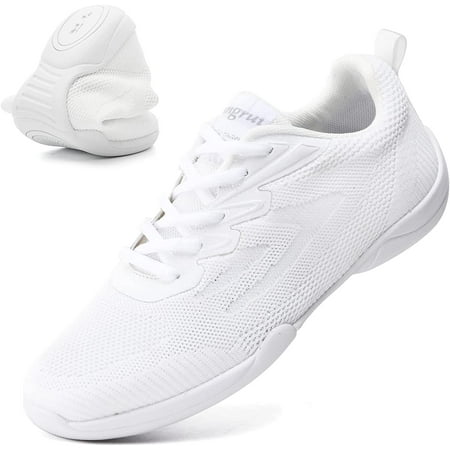 Adult & Youth White Cheerleading Dance Shoes Athletic Training Lightweight Competition Tennis Sneakers Cheer Shoes
Adult & Youth White Cheerleading Dance Shoes Athletic Training Lightweight Competition Tennis Sneakers Cheer Shoes