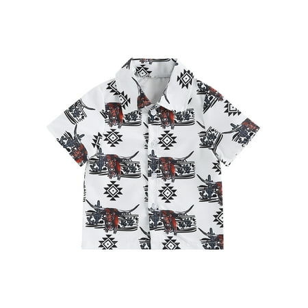 Toddler Infant Baby Boy Brother Matching Outfit Short Sleeve Cow Print Button Down Romper or Shirt Summer Western Clothes
Toddler Infant Baby Boy Brother Matching Outfit Short Sleeve Cow Print Button Down Romper or Shirt Summer Western Clothes