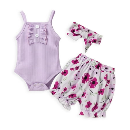 Fesfesfes Toddler Kids Girls Summer Sling Flowers Printed Outfit Headband Three-piece Suit
Fesfesfes Toddler Kids Girls Summer Sling Flowers Printed Outfit Headband Three-piece Suit