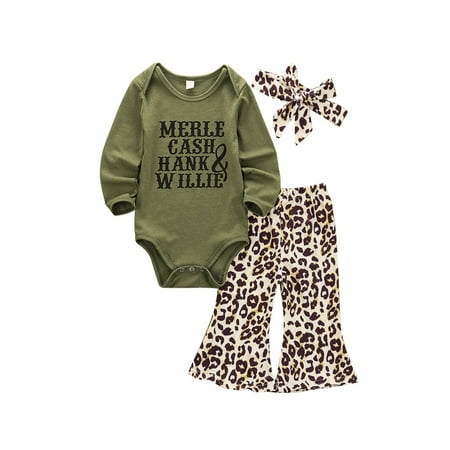 Toddler Baby Girls Clothes Leopard Off Shoulder Tube Top Shirt Romper Bell Bottom Pants Outfits Sets
Toddler Baby Girls Clothes Leopard Off Shoulder Tube Top Shirt Romper Bell Bottom Pants Outfits Sets