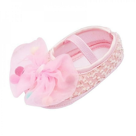 Clearance!Baby Girl Shoes Autumn Baby Girl Sweet Princess Shoes Bowknot Leisure Crib Shoes Newborn Soft Sole Pink L
Clearance!Baby Girl Shoes Autumn Baby Girl Sweet Princess Shoes Bowknot Leisure Crib Shoes Newborn Soft Sole Pink L