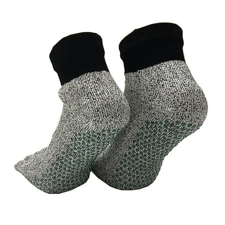 harmtty Level 5 HPPE Anti-Cut Anti-Puncture Outdoor Hiking 5-Toe Protection Crew Socks Grey Green Rubber Black Brim
harmtty Level 5 HPPE Anti-Cut Anti-Puncture Outdoor Hiking 5-Toe Protection Crew Socks Grey Green Rubber Black Brim