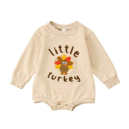 And Toddler Boys Girls Long Sleeve Turkey Embroidery Printing Pullover Romper Sweatshirt Bodysuits Baby Boy Fall Clothes Baby Boy Onesies Baby Thanksgiving Outfit
And Toddler Boys Girls Long Sleeve Turkey Embroidery Printing Pullover Romper Sweatshirt Bodysuits Baby Boy Fall Clothes Baby Boy Onesies Baby Thanksgiving Outfit