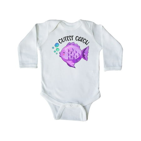Inktastic Cutest Catch Cute Purple Fish Gift Baby Boy or Baby Girl Long Sleeve Bodysuit
Inktastic Cutest Catch Cute Purple Fish Gift Baby Boy or Baby Girl Long Sleeve Bodysuit