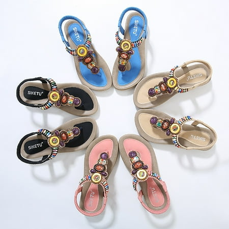 B91xZ Platform Flip Flops Women s Summer Tourism Beach Bohemian Retro Ethnic Style Slippers Size 8
B91xZ Platform Flip Flops Women s Summer Tourism Beach Bohemian Retro Ethnic Style Slippers Size 8