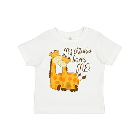 Inktastic My Abuela Loves Me! Gift Toddler Boy or Toddler Girl T-Shirt