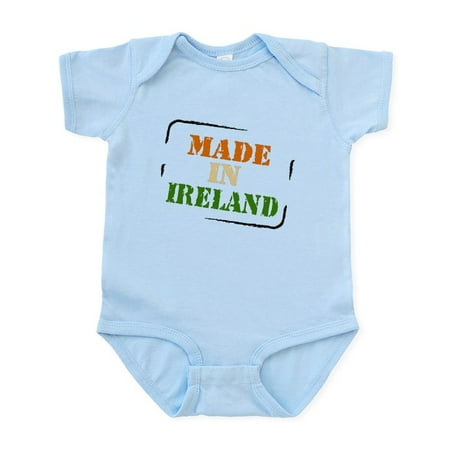 CafePress - Made In Ireland Infant Bodysuit - Baby Light Bodysuit Size Newborn - 24 Months