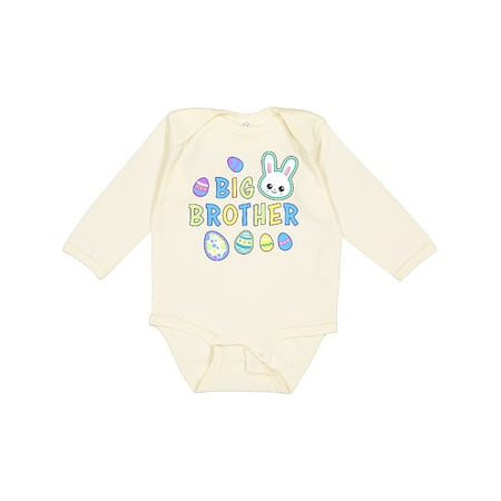 Inktastic Big Brother with Bunny Face and Easter Eggs Gift Baby Boy Long Sleeve Bodysuit
Inktastic Big Brother with Bunny Face and Easter Eggs Gift Baby Boy Long Sleeve Bodysuit