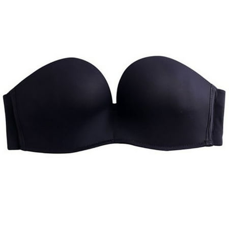 Women s Push Up Bra Lace Ultimate Boost Backless Strapless Bra