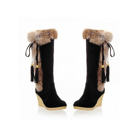 Difumos Womens Knee High Round Toe High Heel Boots Pull On Fashion Shoes Size 4.5-11
Difumos Womens Knee High Round Toe High Heel Boots Pull On Fashion Shoes Size 4.5-11