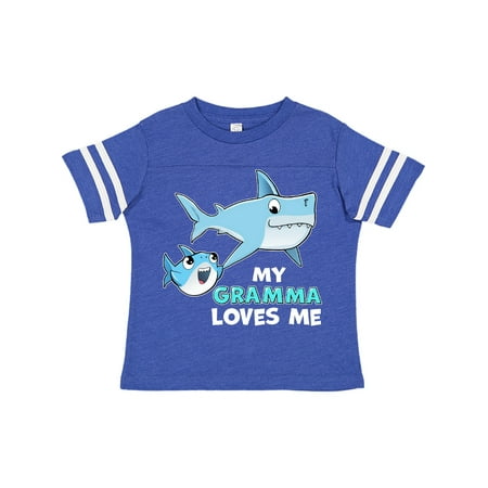 Inktastic My Gramma Loves Me with Cute Sharks Gift Toddler Boy or Toddler Girl T-Shirt
Inktastic My Gramma Loves Me with Cute Sharks Gift Toddler Boy or Toddler Girl T-Shirt