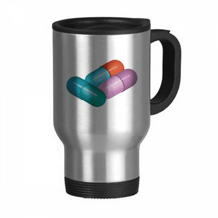 Capsule Pill Health Care Products Pattern Travel Mug Flip Lid Stainless Steel Cup Car Tumbler Thermos
Capsule Pill Health Care Products Pattern Travel Mug Flip Lid Stainless Steel Cup Car Tumbler Thermos