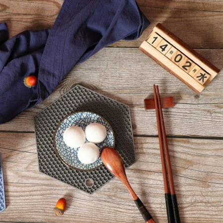 GXSR Trivet Mat Multipurpose Silicone Pot Holders Hot Pads Silicone Heat Resistant Coasters Cup Insulation Mat Insulation Pad Potholders Multi-Colored.
GXSR Trivet Mat Multipurpose Silicone Pot Holders Hot Pads Silicone Heat Resistant Coasters Cup Insulation Mat Insulation Pad Potholders Multi-Colored.