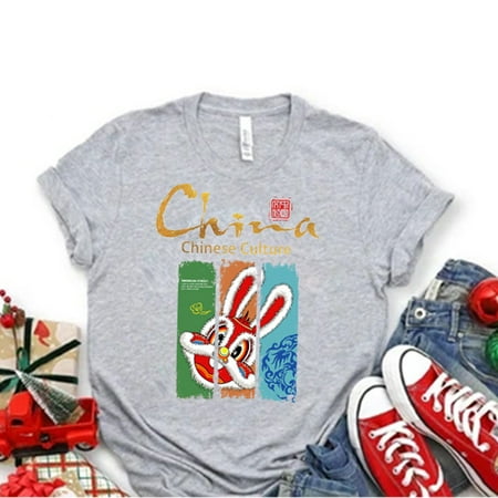 kpoplk Kids Tshirt Toddler Boys Girls Kids Chinese Year Of Rabbit Chinese New Year Letters Prints Cute Top T Tops For Toddler(Grey)
kpoplk Kids Tshirt Toddler Boys Girls Kids Chinese Year Of Rabbit Chinese New Year Letters Prints Cute Top T Tops For Toddler(Grey)