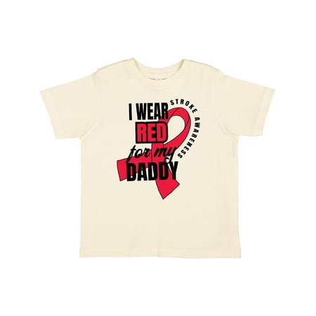 Inktastic I Wear Red for My Daddy Stroke Awareness Gift Toddler Boy or Toddler Girl T-Shirt
Inktastic I Wear Red for My Daddy Stroke Awareness Gift Toddler Boy or Toddler Girl T-Shirt