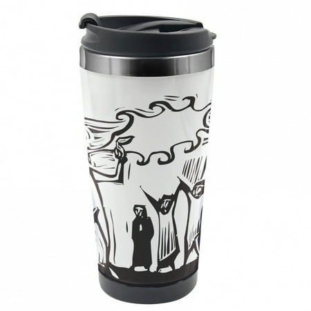 Circus Travel Mug Man Blowing Fire Performing Steel Thermal Cup 16 oz by Ambesonne
Circus Travel Mug Man Blowing Fire Performing Steel Thermal Cup 16 oz by Ambesonne