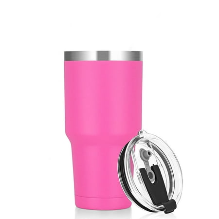 20oz Double Wall Vacuum Insulated Travel Mug Stainless Steel Tumbler with Lid Durable Powder Coated Insulated Coffee Cup for Cold & Hot Drinks Rose Red
20oz Double Wall Vacuum Insulated Travel Mug Stainless Steel Tumbler with Lid Durable Powder Coated Insulated Coffee Cup for Cold & Hot Drinks Rose Red