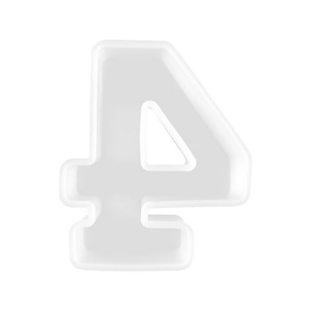 lulshou Birthday Number Silicone Cake Mold Pizza Pan Baking Cake Bread Kitchen DIY Mould