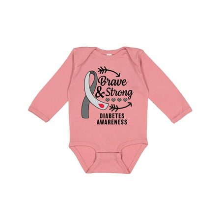 Inktastic Diabetes Awareness Brave and Strong Gift Baby Boy or Baby Girl Long Sleeve Bodysuit
Inktastic Diabetes Awareness Brave and Strong Gift Baby Boy or Baby Girl Long Sleeve Bodysuit