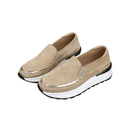 Gomelly Womens Loafers Non-Slip Casual Shoe Comfort Flats Lightweight Moccasins Women Ladies Walking Shoes Apricot 8
Gomelly Womens Loafers Non-Slip Casual Shoe Comfort Flats Lightweight Moccasins Women Ladies Walking Shoes Apricot 8