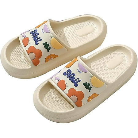 CoCopeaunt Womens Slippers Flowers Anti-Slip Indoor Outdoor Open Toe Slides Bathroom Lightweight House Slippers
CoCopeaunt Womens Slippers Flowers Anti-Slip Indoor Outdoor Open Toe Slides Bathroom Lightweight House Slippers