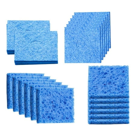50Pcs 2.36 inch x 2.36 inch Replacement Welding Soldering Iron Tip Cleaning Sponge Solder Tip Cleaning Sponge Blue
50Pcs 2.36 inch x 2.36 inch Replacement Welding Soldering Iron Tip Cleaning Sponge Solder Tip Cleaning Sponge Blue