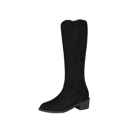 Avamo Ladies Winter Knee High Shoes Low Heel Riding Boots Chunky Western Boot Work Office Comfort Round Toe Black 7
Avamo Ladies Winter Knee High Shoes Low Heel Riding Boots Chunky Western Boot Work Office Comfort Round Toe Black 7