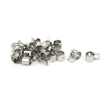 6mm Inner Dia Nickel Plated Spring Clip Water Pipe Fuel Line Hose Clamps 20pcs
6mm Inner Dia Nickel Plated Spring Clip Water Pipe Fuel Line Hose Clamps 20pcs