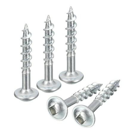 #8x1 Pocket Hole Screws 50 Pack Square Drive Self Tapping Wood Screws Zinc Plated
#8x1 Pocket Hole Screws 50 Pack Square Drive Self Tapping Wood Screws Zinc Plated