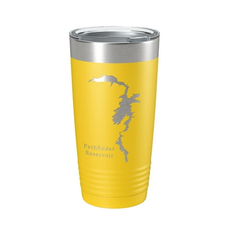 Pathfinder Reservoir Tumbler Lake Map Travel Mug Insulated Laser Engraved Coffee Cup Wyoming 20 oz Yellow
Pathfinder Reservoir Tumbler Lake Map Travel Mug Insulated Laser Engraved Coffee Cup Wyoming 20 oz Yellow