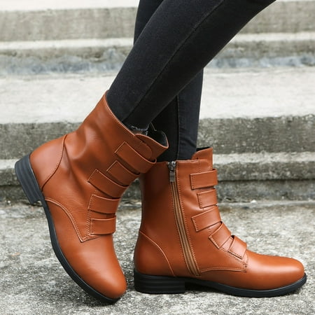 FZM Women shoes cowboy boots Booties Zipper Women Toe Round Retro Middle Heels Shoes Solid Color Women s Boots
FZM Women shoes cowboy boots Booties Zipper Women Toe Round Retro Middle Heels Shoes Solid Color Women s Boots