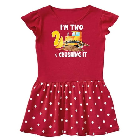 Inktastic I m 2 and Crushing It Construction 2nd Birthday Gift Baby Girl Dress
Inktastic I m 2 and Crushing It Construction 2nd Birthday Gift Baby Girl Dress