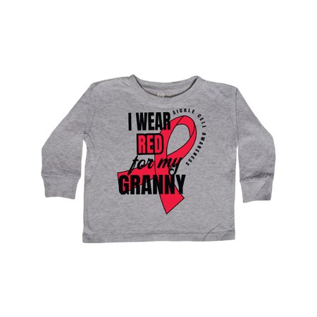 Inktastic Sickle Cell Awareness I Wear Red For My Granny Gift Toddler Boy or Toddler Girl Long Sleeve T-Shirt
Inktastic Sickle Cell Awareness I Wear Red For My Granny Gift Toddler Boy or Toddler Girl Long Sleeve T-Shirt