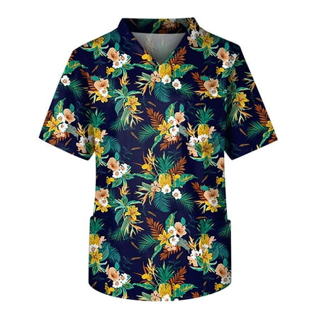 The Last Sale of Summer! HIMIWAY Scrubs for Men 2023 Loose Plus Size Floral V-Neck Short Sleeves Shirt Black Xl
The Last Sale of Summer! HIMIWAY Scrubs for Men 2023 Loose Plus Size Floral V-Neck Short Sleeves Shirt Black Xl